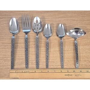 Rivera MONTEREY Stainless Steel Serving Flatware Spoons Fork Gravy Ladle